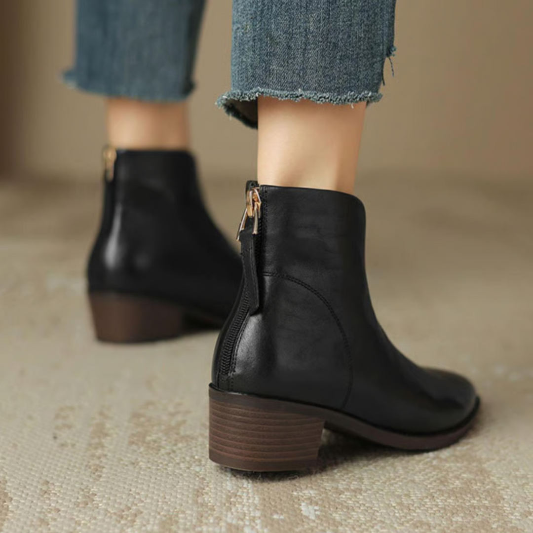 ARIANE - LEDER-BOTTINES MIT HOHEM KOMFORT