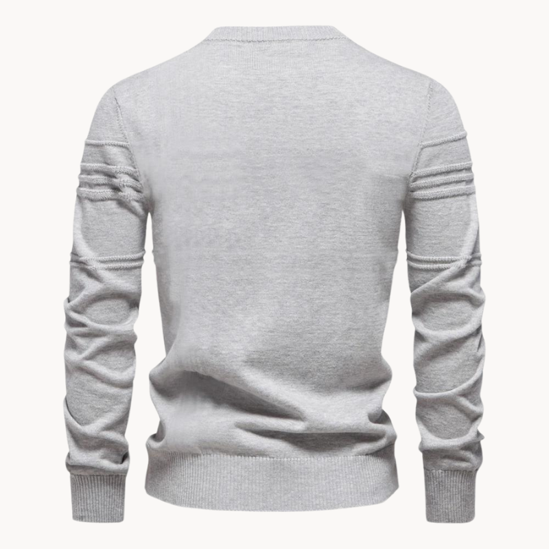 ANTON - PULLOVER MIT STRUKTURMUSTER