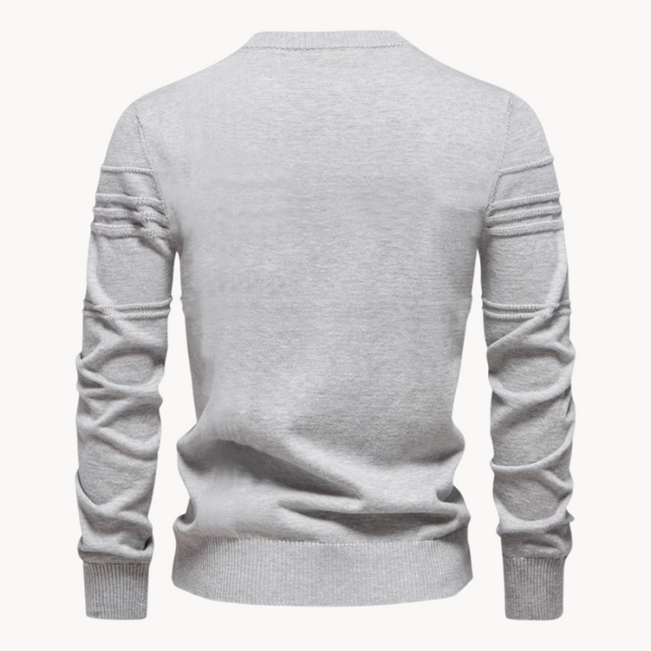 ANTON - PULLOVER MIT STRUKTURMUSTER