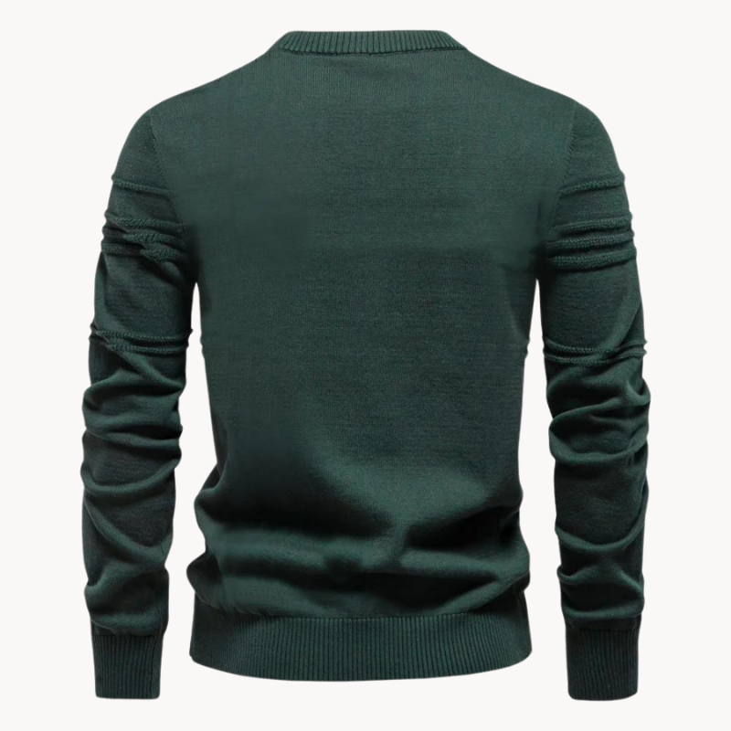 ANTON - PULLOVER MIT STRUKTURMUSTER