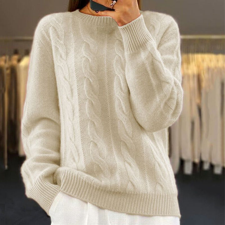 NATHALIE - KUSCHELIGER STRICKPULLOVER