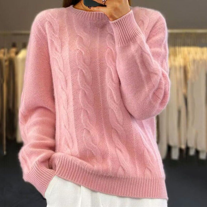 NATHALIE - KUSCHELIGER STRICKPULLOVER