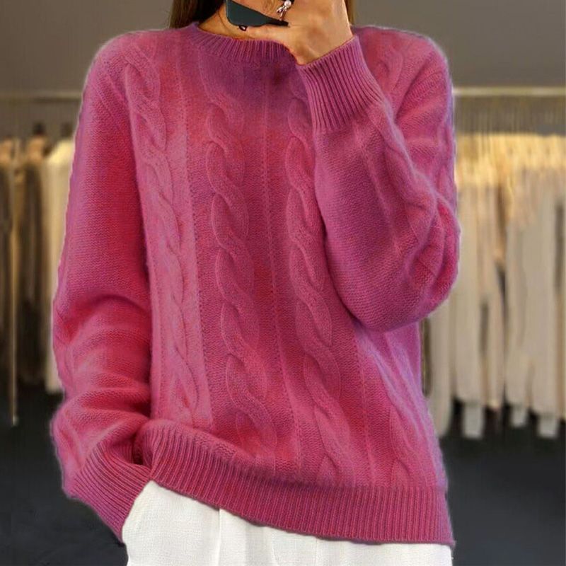 NATHALIE - KUSCHELIGER STRICKPULLOVER